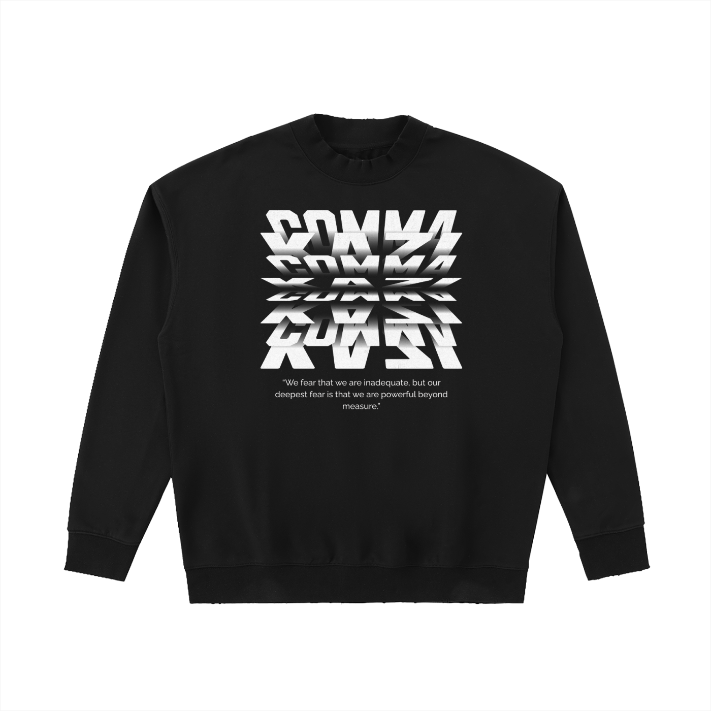 Comma Kazi Drop Shoulder Crewneck Sweatshirt