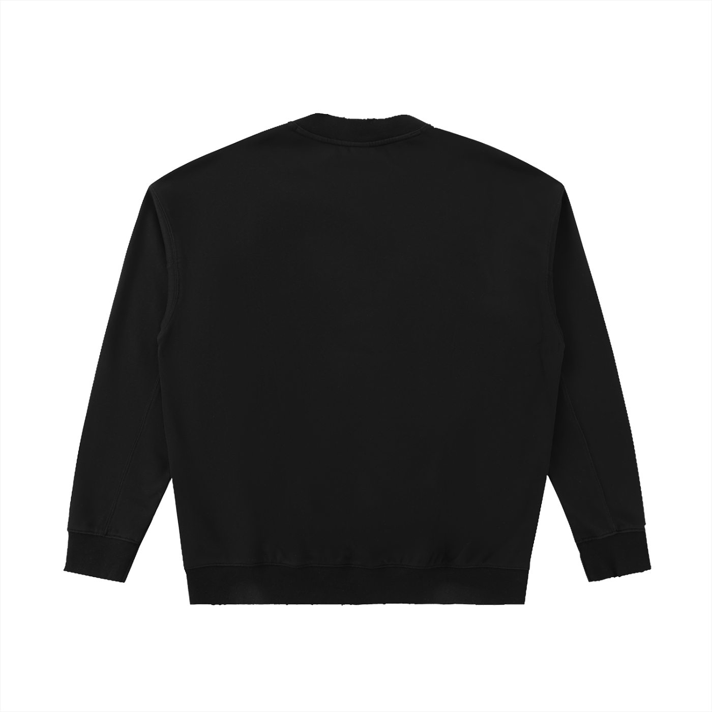 Comma Kazi Drop Shoulder Crewneck Sweatshirt (Gray)
